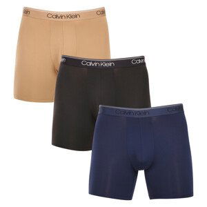 3PACK pánské boxerky Calvin Klein vícebarevné (NB2570A-KM1) M