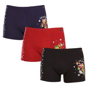 3PACK pánské boxerky Andrie vícebarevné (PS 5779) L