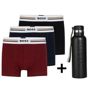 3PACK pánské boxerky Hugo Boss vícebarevné (50492200 602) M