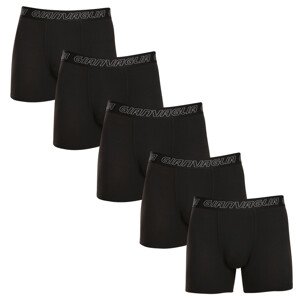 5PACK pánské boxerky Gianvaglia černé (GVG-5015) XXL