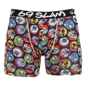 Pánské boxerky 69SLAM fit monster ball dylan (MBYMNR-PO) XL