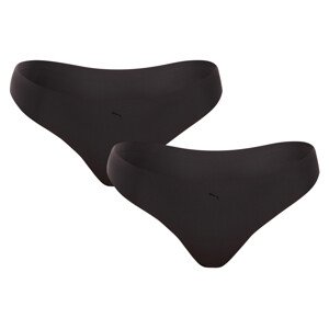 2PACK dámská tanga Puma černá (100001010 001) S