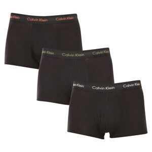 3PACK pánské boxerky Calvin Klein černé (U2664G-H5K) M