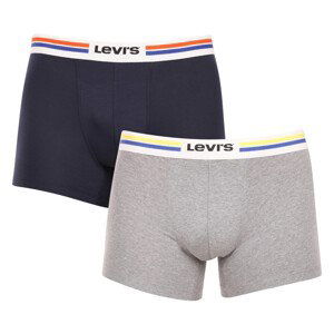 2PACK pánské boxerky Levis vícebarevné (701222843 009) M