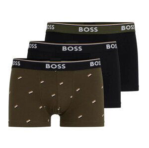 3PACK pánské boxerky Hugo Boss vícebarevné (50509200 963) L