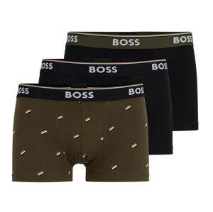 3PACK pánské boxerky Hugo Boss vícebarevné (50509200 963) M