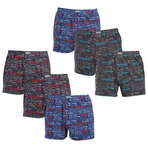 6PACK pánské trenky Andrie vícebarevné (PS 5748) 3XL