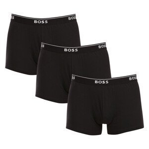3PACK pánské boxerky Hugo Boss černé (50475685 001) XL