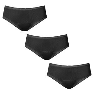 3PACK Menstruační kalhotky Love Luna Bikini (LOVE203) XXL