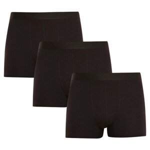 3PACK pánské boxerky Nedeto černé (3NB001) XL