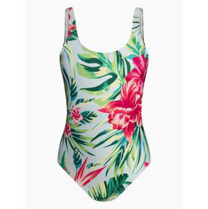 Veselé dámské jednodílné plavky Dedoles Tropické květy (D-W-SCL-S-OPS-C-1215) M