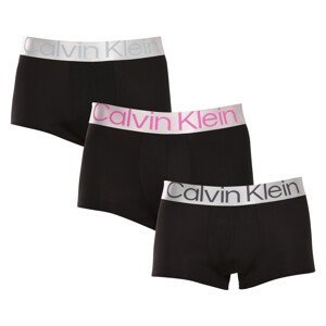 3PACK pánské boxerky Calvin Klein černé (NB3074A-MHQ) M