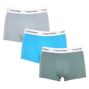 3PACK pánské boxerky Calvin Klein nadrozměr vícebarevné (NB2666A-N21) XXL