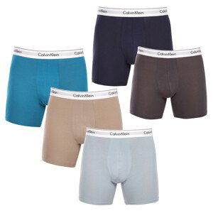 5PACK pánské boxerky Calvin Klein vícebarevné (NB3911A-MVQ) XL