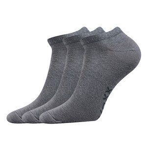 3PACK ponožky VoXX šedé (Rex 00) S