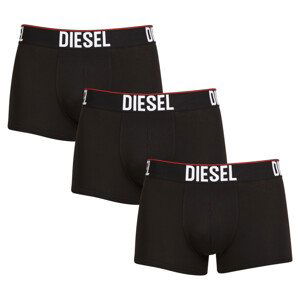 3PACK pánské boxerky Diesel černé (00ST3V-0AMAH-E4101) M