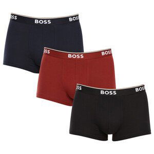 3PACK pánské boxerky Hugo Boss vícebarevné (50514928 974) XXL