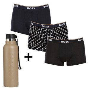 3PACK pánské boxerky Hugo Boss vícebarevné (50514950 977) L