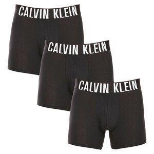 3PACK pánské boxerky Calvin Klein černé (NB3609A-UB1) M