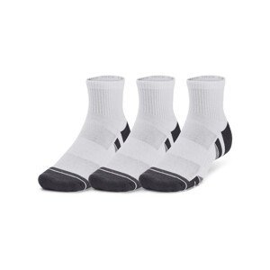 3PACK ponožky Under Armour bílé (1379510 100) M