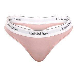 Dámská tanga Calvin Klein růžová (F3786E-TQO) M