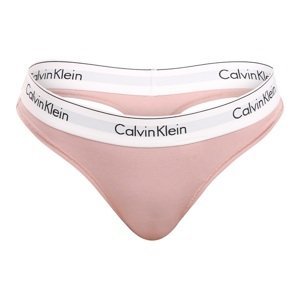 Dámská tanga Calvin Klein růžová (F3786E-TQO) S