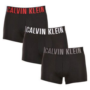 3PACK pánské boxerky Calvin Klein černé (NB3775A-MEZ) M
