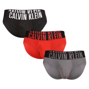 3PACK pánské slipy Calvin Klein vícebarevné (NB3610A-LXO) XL