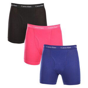 3PACK pánské boxerky Calvin Klein vícebarevné (NB2616A-NLT) M