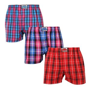 3PACK pánské trenky Styx klasická guma vícebarevné (3A093134) XXL