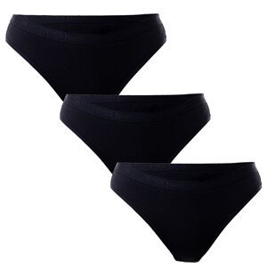 3PACK dámské kalhotky Pietro Filipi černé (3KB001) XXL