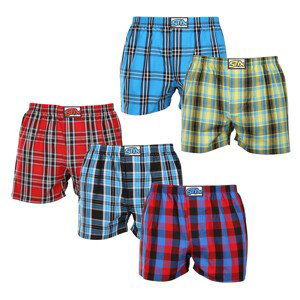 5PACK pánské trenky Styx klasická guma vícebarevné (5A102130) XL