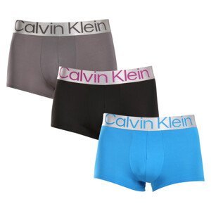 3PACK pánské boxerky Calvin Klein vícebarevné (NB3074A-MH8) XL