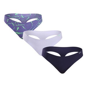 3PACK dámská tanga Under Armour vícebarevná (1383894 561) XS