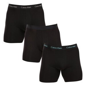 3PACK pánské boxerky Calvin Klein černé (NB1770A-MXT) S