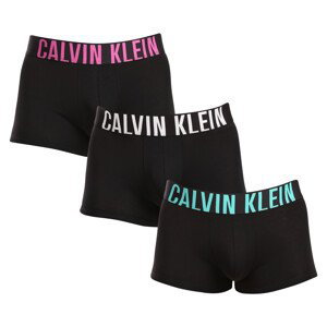 3PACK pánské boxerky Calvin Klein černé (NB3608A-LXR) M