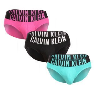 3PACK pánské slipy Calvin Klein vícebarevné (NB3607A-LXP) L