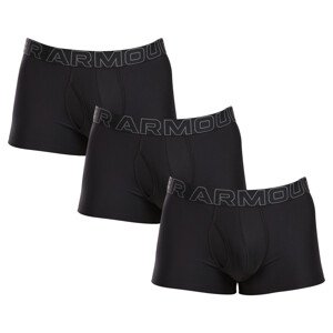 3PACK pánské boxerky Under Armour černé (1383882 001) M