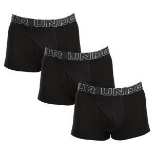 3PACK pánské boxerky Under Armour černé (1383891 001) M