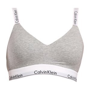 Dámská podprsenka Calvin Klein šedá (QF7059E-P7A) L