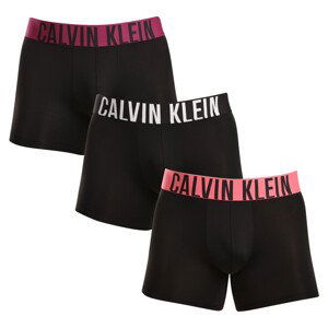 3PACK pánské boxerky Calvin Klein černé (NB3612A-MDL) XL