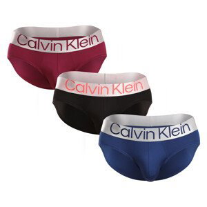 3PACK pánské slipy Calvin Klein vícebarevné (NB3073A-N2G) L