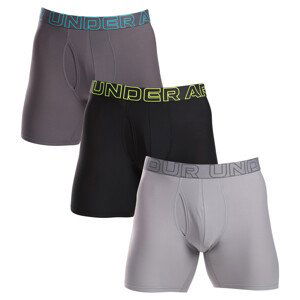 3PACK pánské boxerky Under Armour vícebarevné (1383884 002) XL