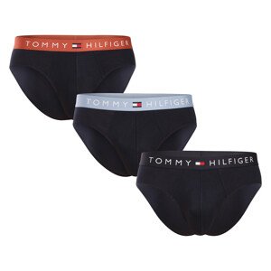 3PACK pánské slipy Tommy Hilfiger černé (UM0UM03575 0T1) L