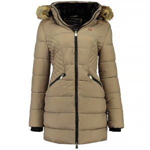 Dámská parka Geographical Norway Abby Barva: Béžová, Velikost: L
