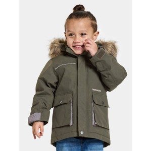 Dětská zimní bunda Didriksons Kure Parka Deep Green 300 Velikost: 120