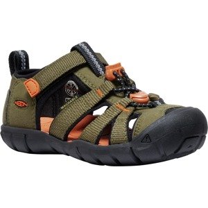 Keen Seacamp II CNX Dark Olive/Gold Flame Velikost: 24