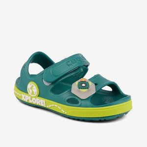 Sandálky Coqui Yogi Jungle Green/ Citrus + Amulet 8861 Velikost: 23-24