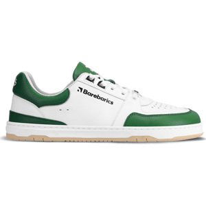 Barefoot tenisky Barebarics Wave - White & Dark Green Velikost: 36