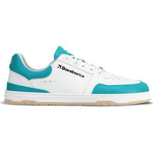 Barefoot tenisky Barebarics Wave - White & Dark Turquoise Velikost: 36